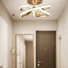 Luna Lighting Vino Riserva Model Gold Kaplama Metal Salon Mutfak Oturma Yatak Odası Modern Led Plafonyer Avize