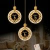 Ren Geyiği Model 3 lü Gold Kaplama 3 RENK Kumandalı Salon Mutfak Oturma Yatak Odası Modern Led Avize