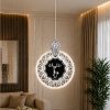 Ren Geyiği Model Krom Kaplama 3 RENK Metal Salon Mutfak Oturma Yatak Odası Modern Led Sarkıt Avize