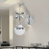 Clasy Model Krom Kaplama Salon Mutfak Oturma Yatak Odası Duvar Şık Modern Led Aplik