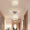 Chiaro Forte Model Krom Renk Kaplama Kristal Taşlı Metal Gövde Luxury Serisi Modern Plafonyer Avize