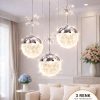 Grate Model 3 lü Krom Kaplama 3 RENK Salon Mutfak Oturma Yatak Odası Modern Led Avize