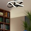 Vino Riserva Model Siyah Renk Metal Salon Mutfak Oturma Yatak Odası Modern Led Plafonyer Avize