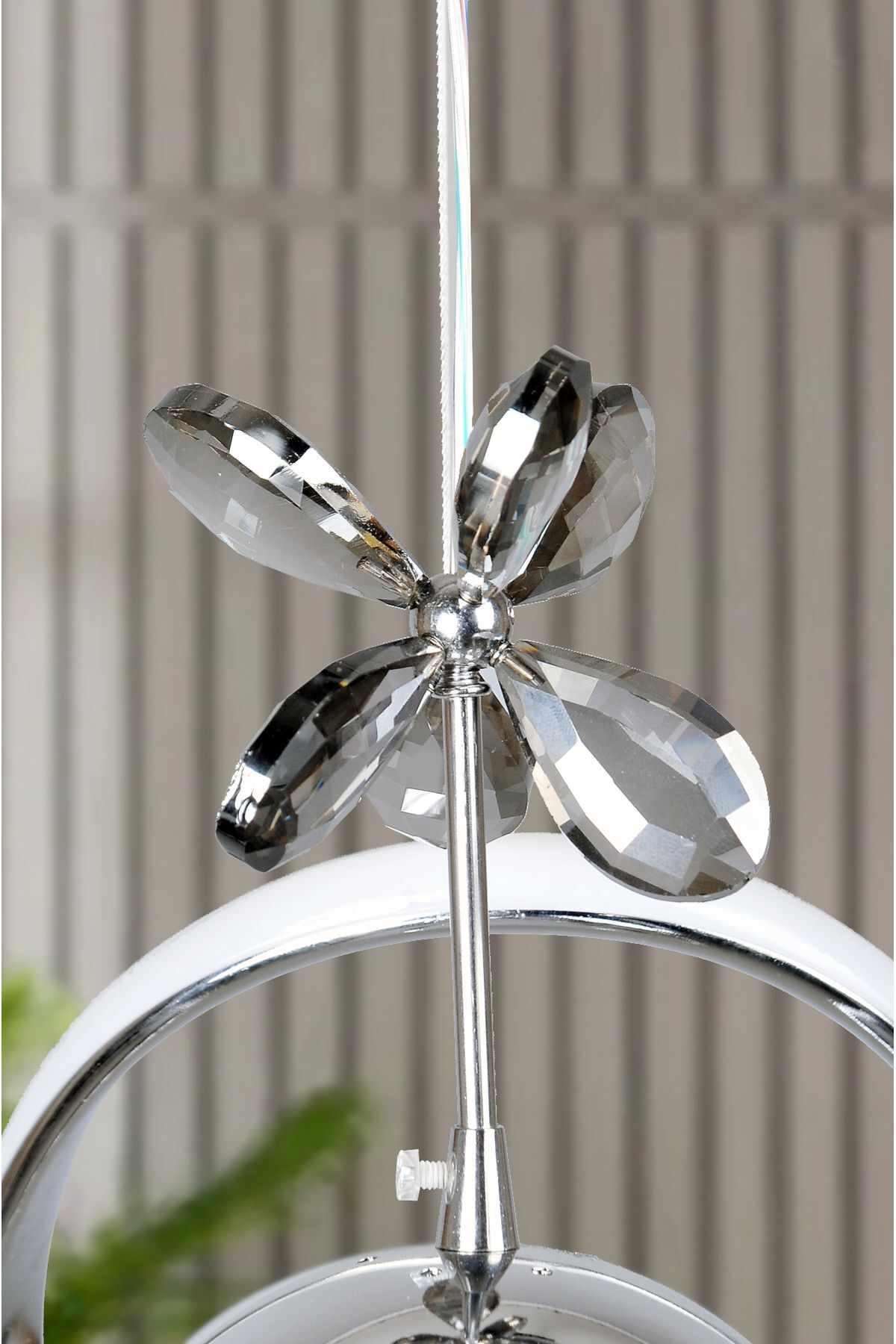 Luna Lighting Clasy Model Krom Kaplama 3 Renk Metal Salon Mutfak Oturma Yatak Odası Modern Led Sarkıt Avize - Görsel 4